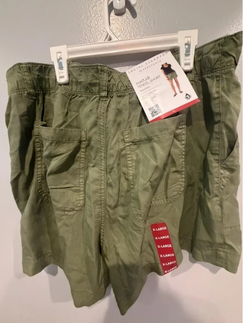 Social Standard by Sanctuary Shorts Women’s XL Olive NWT